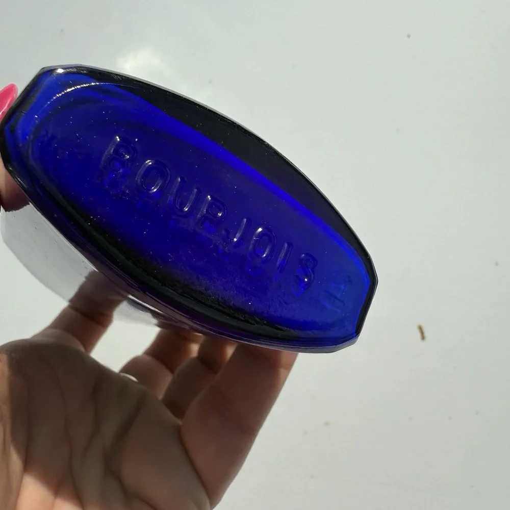 Vintage‎ 1950s EVENING IN PARIS Hand & Body Lotion Cobalt Blue